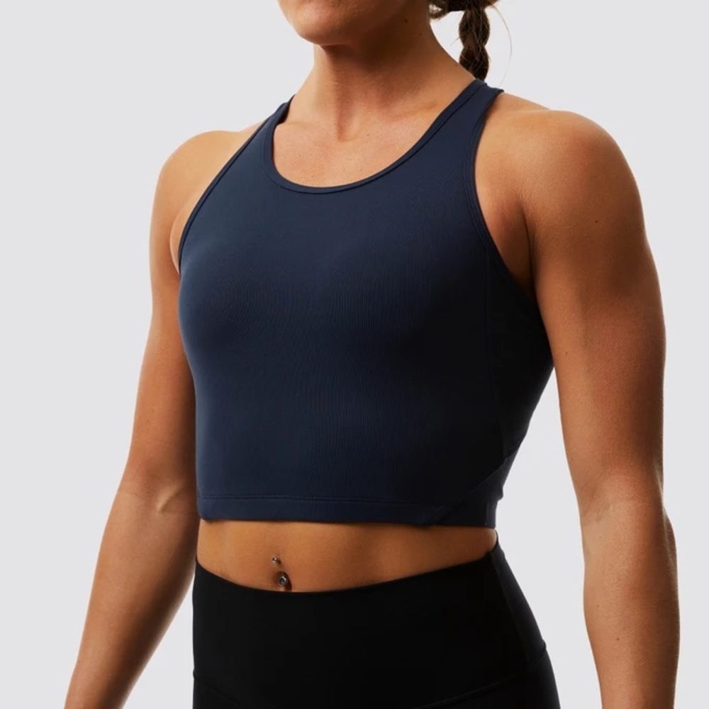 Born primitive WHITE long line sports bra
